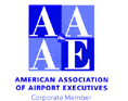 Logo of the American Association of Airport Executives (AAAE)